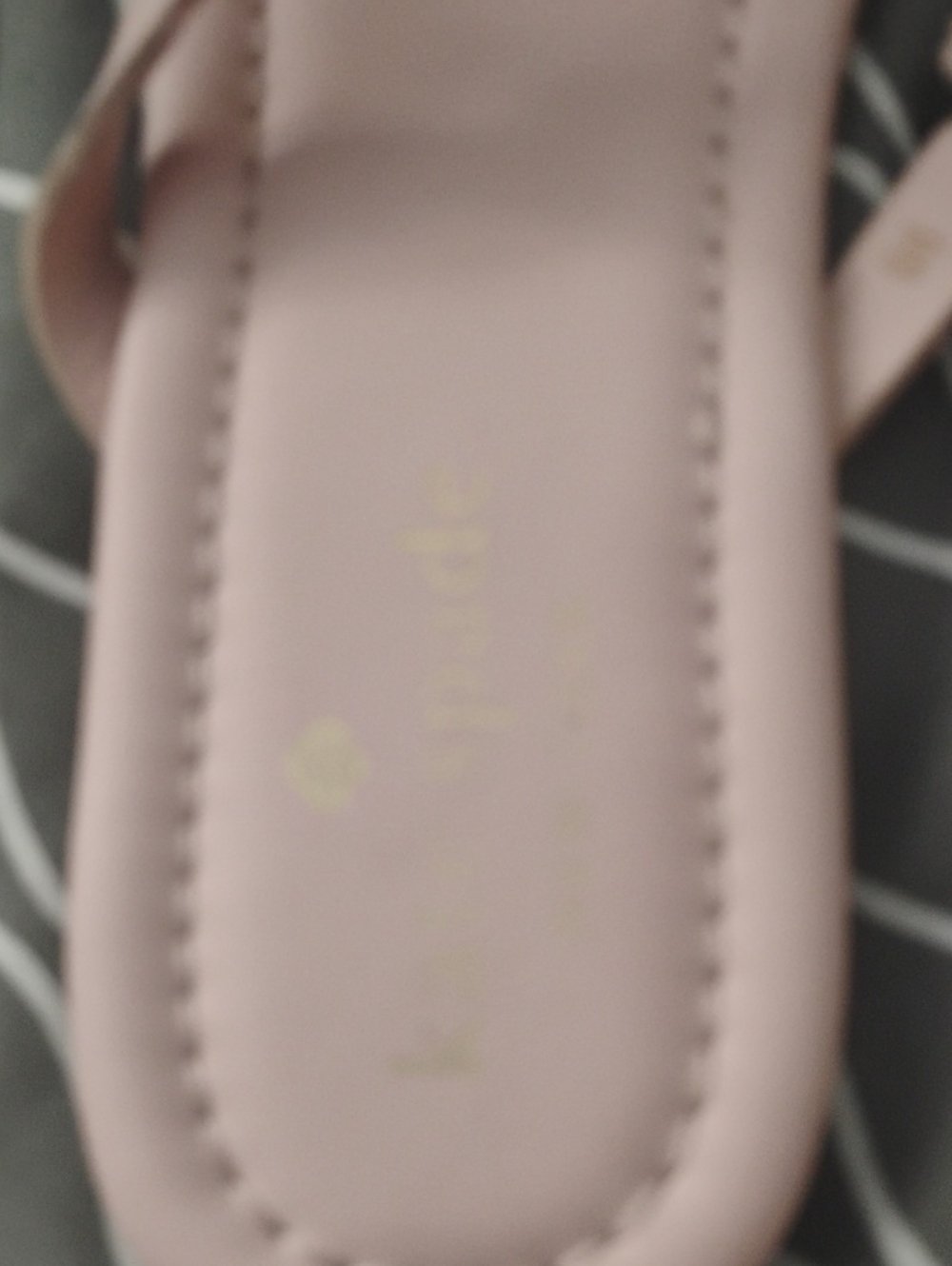kate spade New York Pink Floral Thong Sandals - Picture 2 of 4